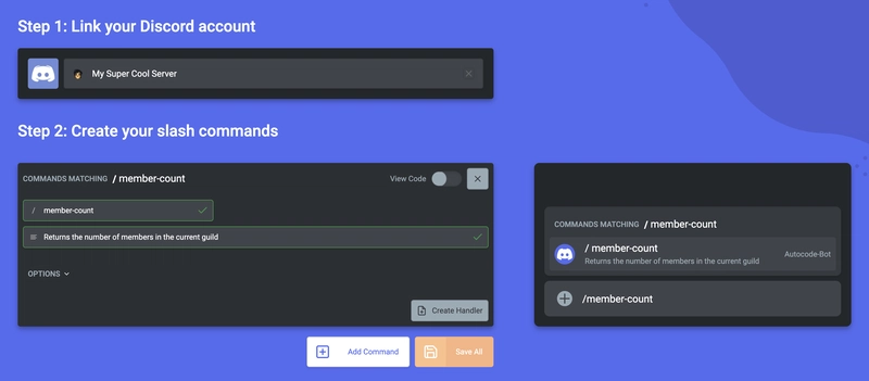 通过 Discord 斜杠命令生成器创建 Discord 斜杠命令