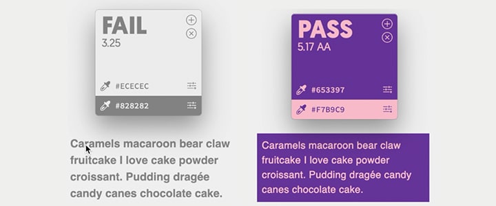 对比检查以获得良好的文本示例