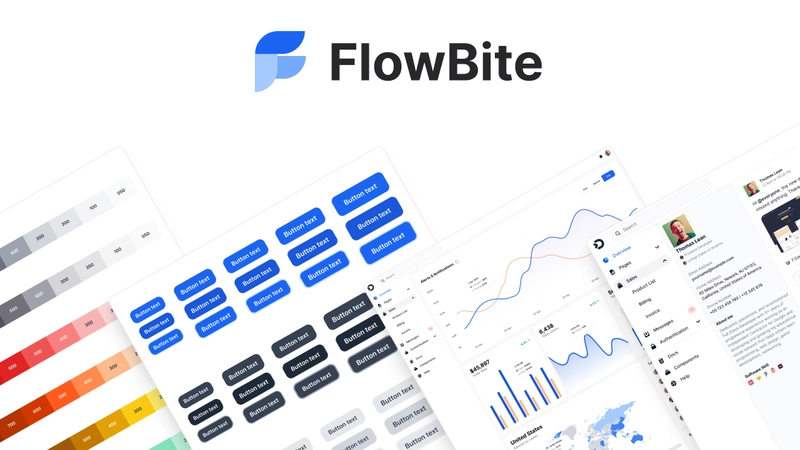 FlowBite 设计套件