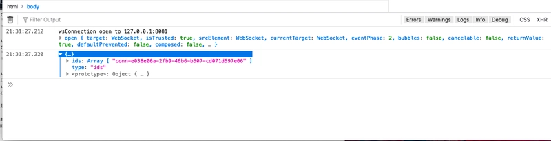 Web Socket ID