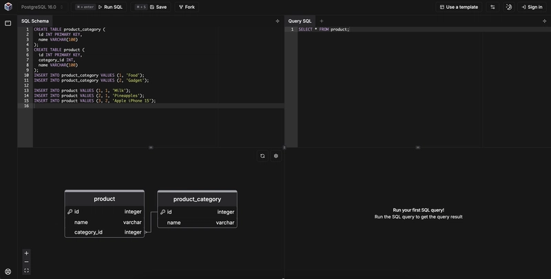 SQL Playground