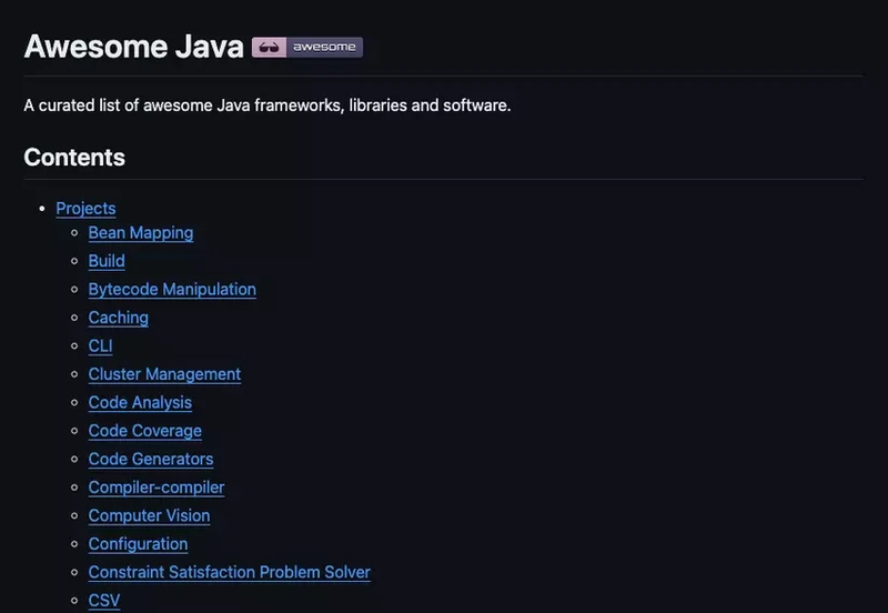超棒的 Java