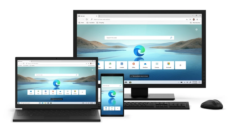 跨设备的 Edge 浏览器