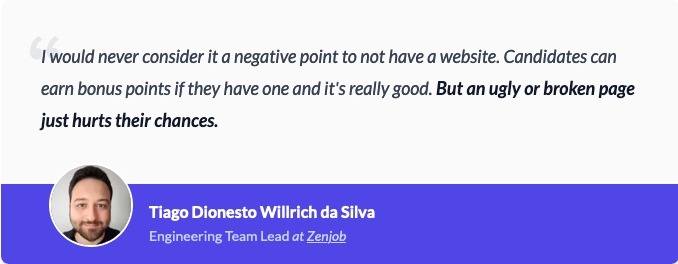 工程团队负责人 Tiago Donesto Willrich da Silva 引用: