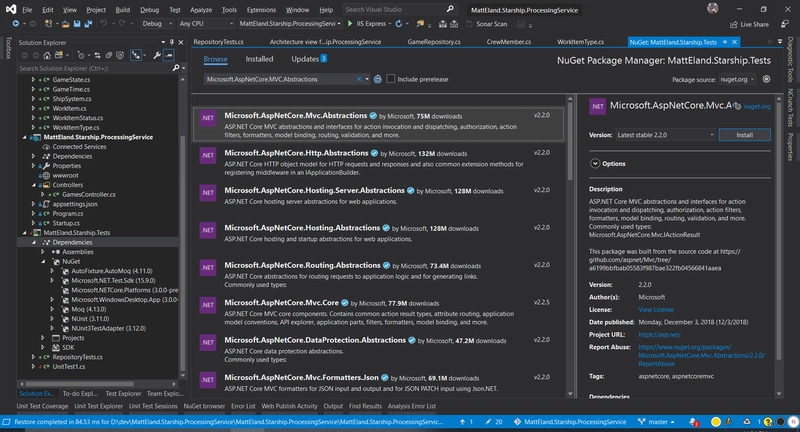 添加 NuGet 引用