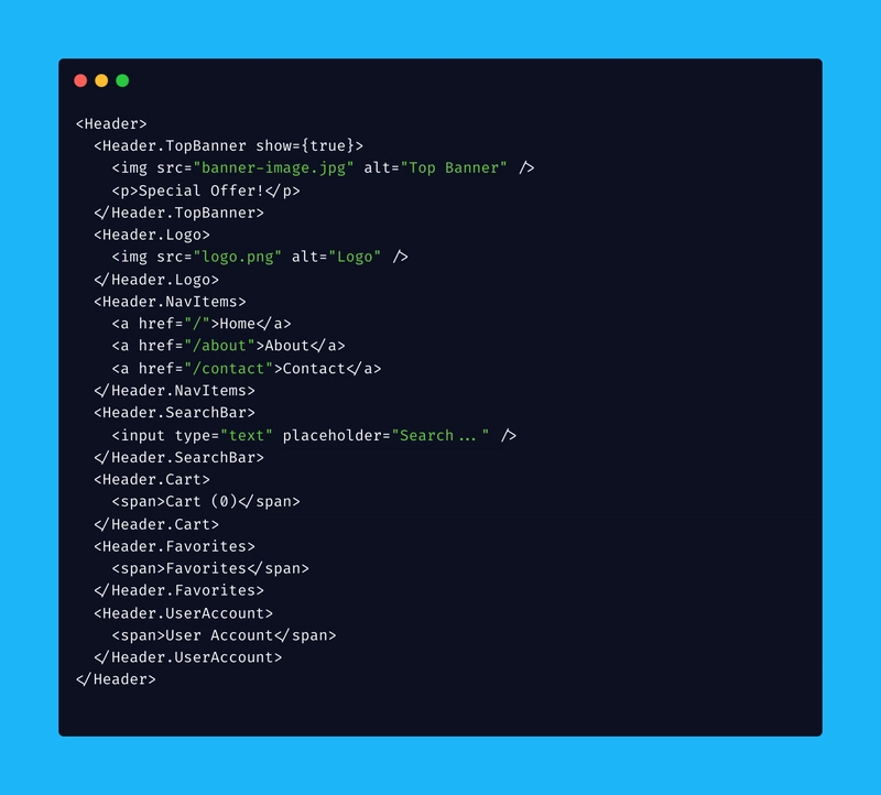 React 代码:复合模式