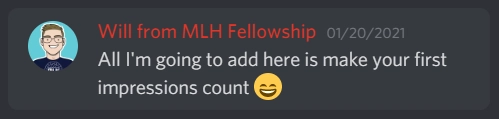 来自 Will 的 Discord 消息