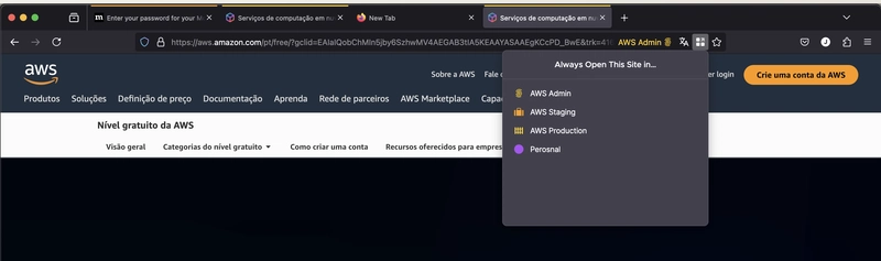 Firefox 标签页
