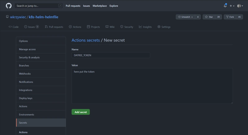 github-secret