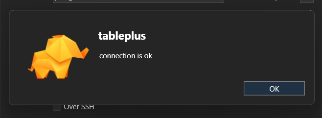 TAbleplus,连接成功