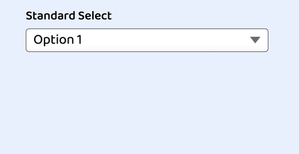 在自定义选择中聚焦并选择选项的 gif 演示