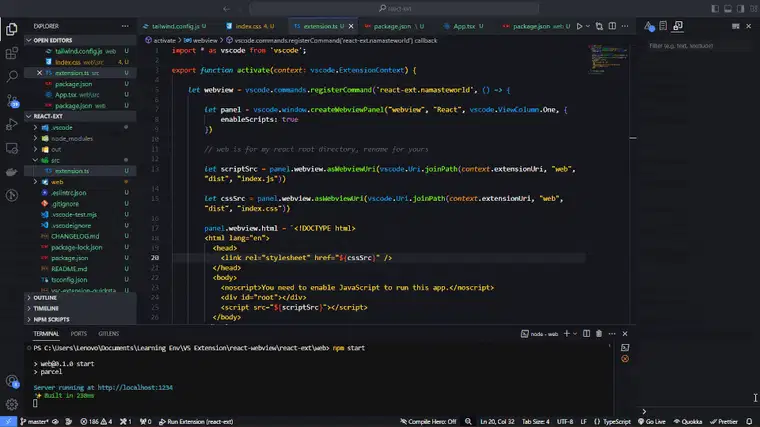 React 扩展步骤