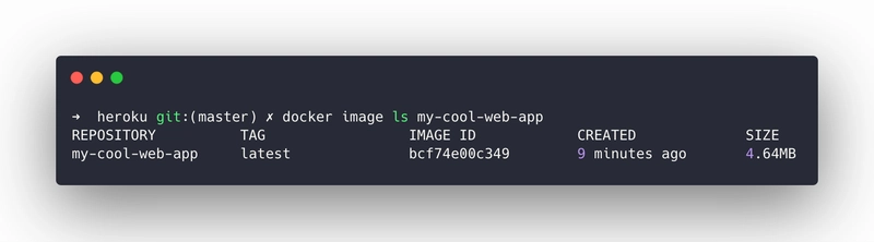 小型 Docker 镜像