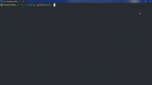 gif com o comando do exemplo
