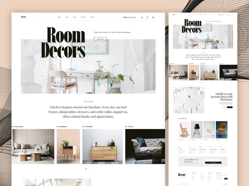 Decor – Furniture and Decor Shop Template